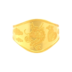 순금 용 돌반지 1g